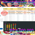 BUKTI JACKPOT SLOT GATES OF OLYMPUS 1000 TERPERCAYA DI INDONESIA TGL 04-10-2025