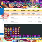 BUKTI JACKPOT SLOT GATES OF OLYMPUS 1000 DICE TERPERCAYA DI INDONESIA TGL 06-10-2025