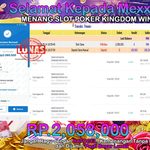 BUKTI JACKPOT SLOT POKER KINGDOM WIN TERPERCAYA DI INDONESIA TGL 14-09-2026