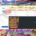 BUKTI JACKPOT SLOT SUGAR RUSH 1.000 TERPERCAYA DI INDONESIA TGL 08-09-2026