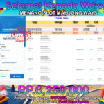 BUKTI JACKPOT SLOT MAHJONG WAYS TERPERCAYA DI INDONESIA TGL 14-09-2026
