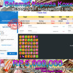 BUKTI JACKPOT SLOT SUGAR RUSH 1.000 TERPERCAYA DI INDONESIA TGL 15-09-2026